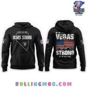 Las Vegas Raiders Vegas Strong Memorial Hoodie