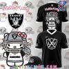 Las Vegas Raiders x Hello Kitty Black Football Jersey