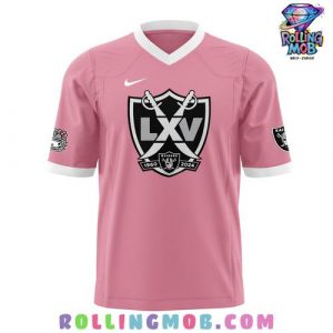 Las Vegas Raiders x Hello Kitty Pink Football Jersey