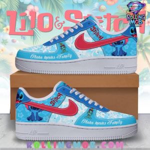 Lilo And Stitch Ohaha means Family Nike Air Force 1
