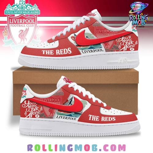 Liverpool FC The Reds Limited Edition Nike Air Force 1 Liverpool FC The Reds Limited Edition Nike Air Force 1