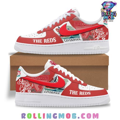 Liverpool FC The Reds Limited Edition Nike Air Force 1 Liverpool FC The Reds Limited Edition Nike Air Force 1