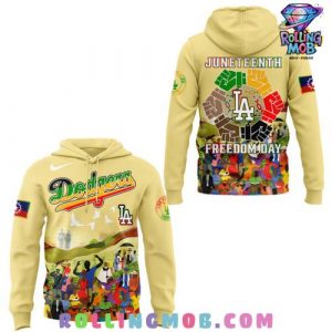 Los Angeles Dodgers Juneteenth Freedom Day 2025 Hoodie