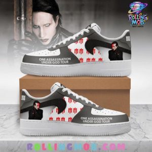 Marilyn Manson One Assassination Under God Tour Nike Air Force 1