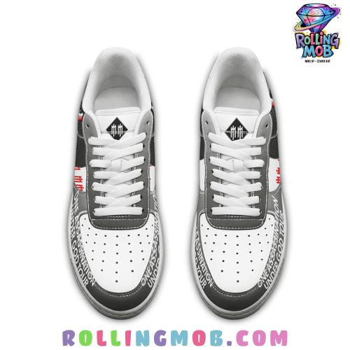 Marilyn Manson One Assassination Under God Tour Nike Air Force 1 Marilyn Manson One Assassination Under God Tour Nike Air Force 1