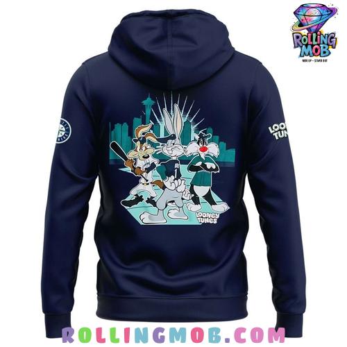 Mariners Looney x Looney Tunes Night Special Hoodie Mariners Looney x Looney Tunes Night Special Hoodie