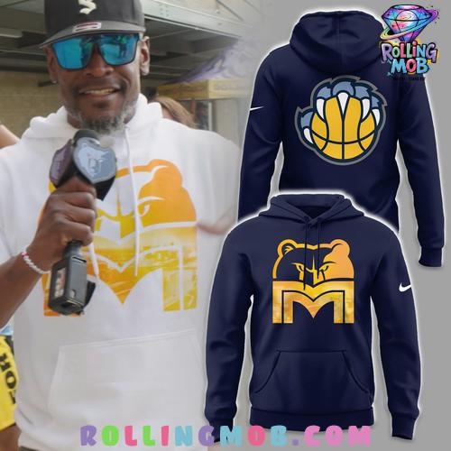 Memphis Grizzlies Playoff Pick Em 2025 Navy Hoodie Memphis Grizzlies Playoff Pick Em 2025 Navy Hoodie