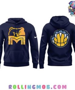 Memphis Grizzlies Playoff Pick Em 2025 Navy Hoodie