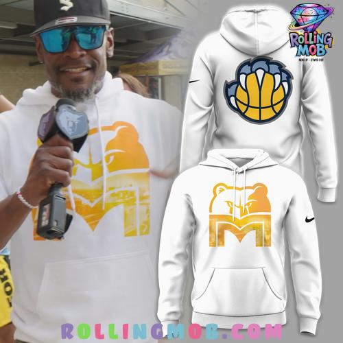 Memphis Grizzlies Playoff Pick Em 2025 White Hoodie Memphis Grizzlies Playoff Pick Em 2025 White Hoodie