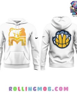 Memphis Grizzlies Playoff Pick Em 2025 White Hoodie