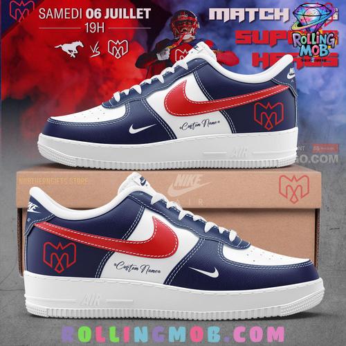 Montreal Alouettes Limited Edition Nike Air Force 1 Montreal Alouettes Limited Edition Nike Air Force 1