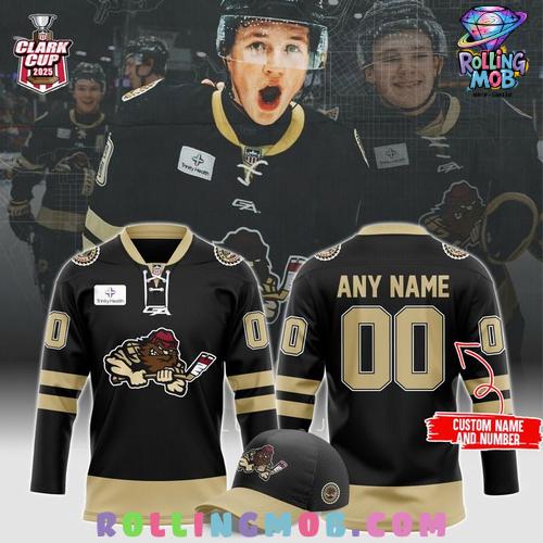 Muskegon Lumberjacks 2025 Clark Cup Playoffs Hockey Jersey Muskegon Lumberjacks 2025 Clark Cup Playoffs Hockey Jersey