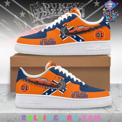 My Hero is a Duke OF Hazzard Limited Nike Air Force 1 My Hero is a Duke OF Hazzard Limited Nike Air Force 1