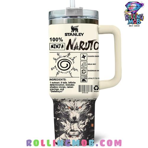 Naruto Shippuden Limited Edition Stanley Tumbler Cup Naruto Shippuden Limited Edition Stanley Tumbler Cup
