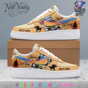 Neil Young Crazy Horse Harvest Limited Edition Nike Air Force 1