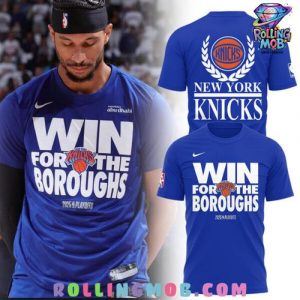 New York Knicks Win For The Boroughs 2025 T-Shirt