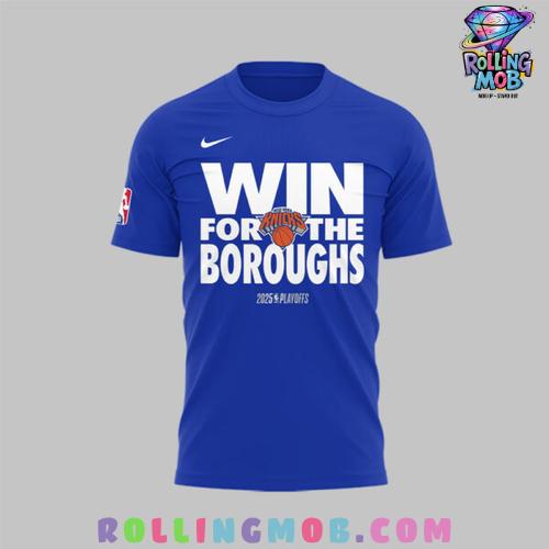 New York Knicks Win For The Boroughs 2025 T-Shirt New York Knicks Win For The Boroughs 2025 T-Shirt