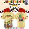 Los Angeles Dodgers Juneteenth Freedom Day 2025 Baseball Jersey