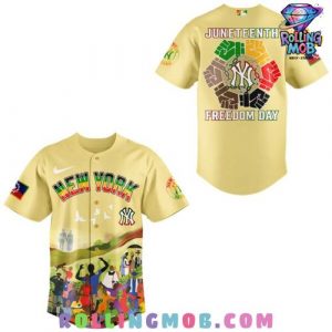 New York Yankees Juneteenth Freedom Day 2025 Baseball Jersey