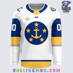 Norfolk Admirals 2025 Kelly Cup Playoffs Official Hockey Jersey 2