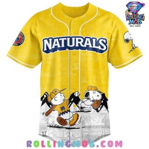Northwest Arkansas Naturals x Peanuts Night 2025 Baseball Jersey 2