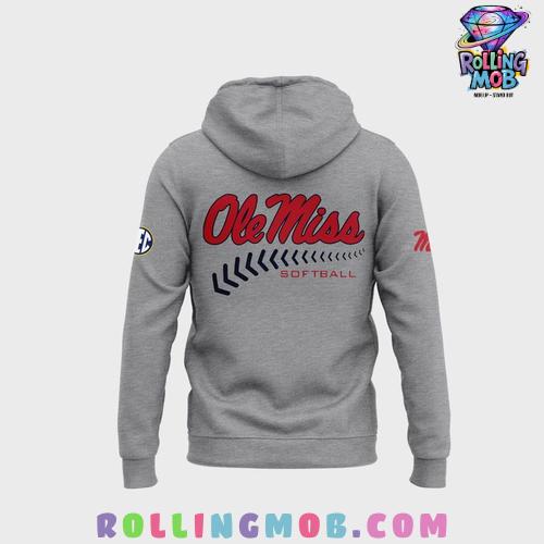 Ole Miss Rebels Softball 2025 Team Hoodie Ole Miss Rebels Softball 2025 Team Hoodie