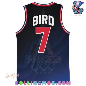 Olympic Paris 2024 USA Team Baseball Jersey 4