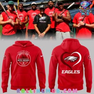 Philadelphia Eagles x Hard Hats With Heart 2025 Special Hoodie