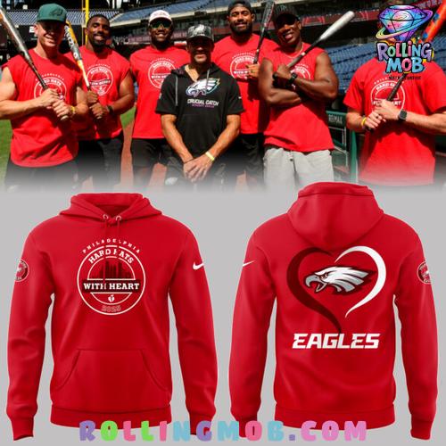 Philadelphia Eagles x Hard Hats With Heart 2025 Special Hoodie Philadelphia Eagles x Hard Hats With Heart 2025 Special Hoodie