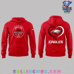 Philadelphia Eagles x Hard Hats With Heart 2025 Special Hoodie