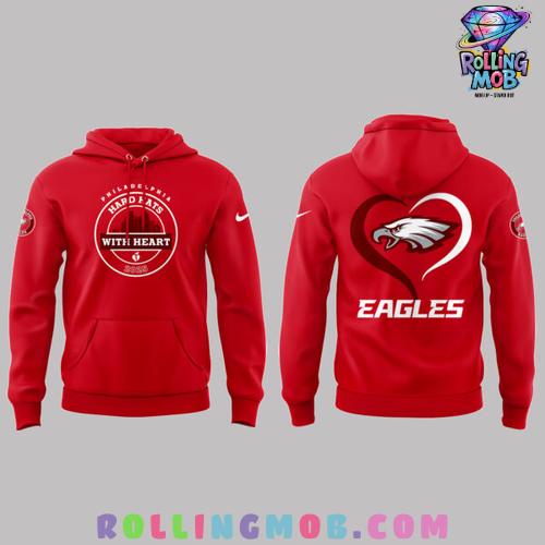 Philadelphia Eagles x Hard Hats With Heart 2025 Special Hoodie Philadelphia Eagles x Hard Hats With Heart 2025 Special Hoodie
