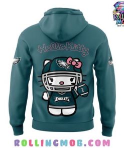 Philadelphia Eagles x Hello Kitty 2024 Hoodie 3