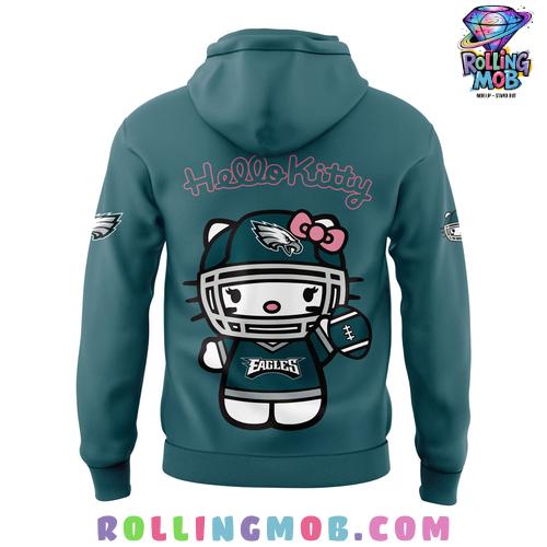 Philadelphia Eagles x Hello Kitty 2024 Hoodie Philadelphia Eagles x Hello Kitty 2024 Hoodie