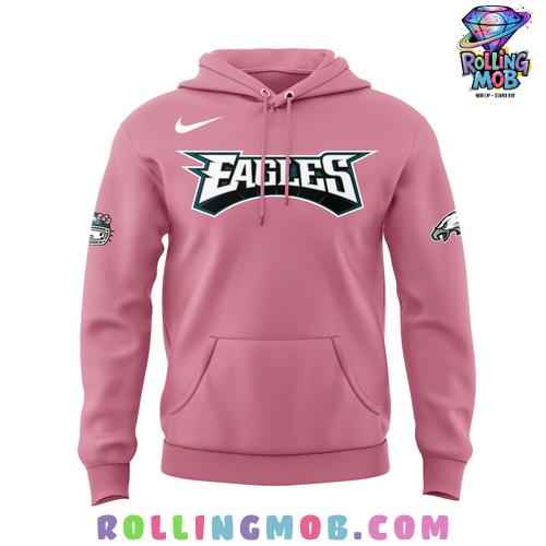 Philadelphia Eagles x Hello Kitty Night 2024 Pink Hoodie Philadelphia Eagles x Hello Kitty Night 2024 Pink Hoodie
