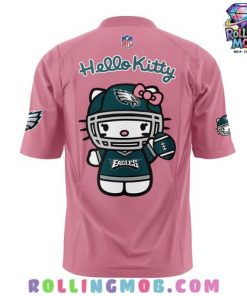 Philadelphia Eagles x Hello Kitty Night 2024 T Shirt 3