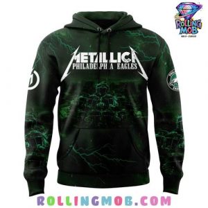 Philadelphia Eagles x Metallica M72 Word Tour 2025 Limited Hoodie