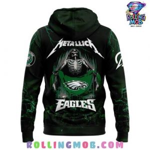 Philadelphia Eagles x Metallica M72 Word Tour 2025 Limited Hoodie 3