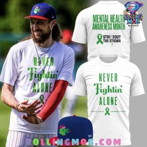 Philadelphia Phillies 2025 Mental Health Awareness Month Special T Shirt 1