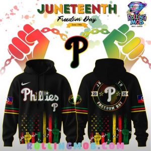 Philadelphia Phillies Juneteenth Day 2025 Special Hoodie