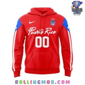 Puerto Rico Basketball Olympic Paris 2024 Hoodie