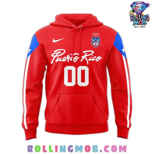 Puerto Rico Basketball Olympic Paris 2024 Hoodie Puerto Rico Basketball Olympic Paris 2024 Hoodie