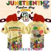 Los Angeles Dodgers Juneteenth Freedom Day 2025 Baseball Jersey