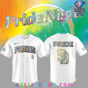 San Diego Padres LGBTQ Pride Night 2025 Baseball Jersey
