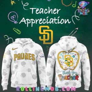 San Diego Padres Teacher Appreciation 2025 Hoodie