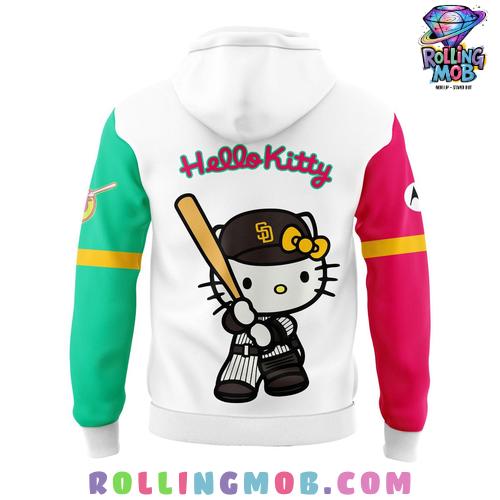 San Diego Padres x Hello Kitty 2024 Hoodie San Diego Padres x Hello Kitty 2024 Hoodie