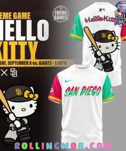San Diego Padres x Hello Kitty 2024 T-Shirt