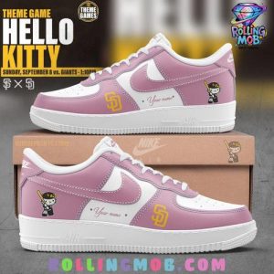 San Diego Padres x Hello Kitty Nike Air Force 1