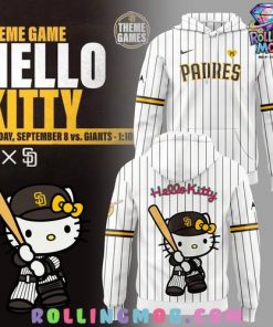San Diego Padres x Hello Kitty Stripe Hoodie