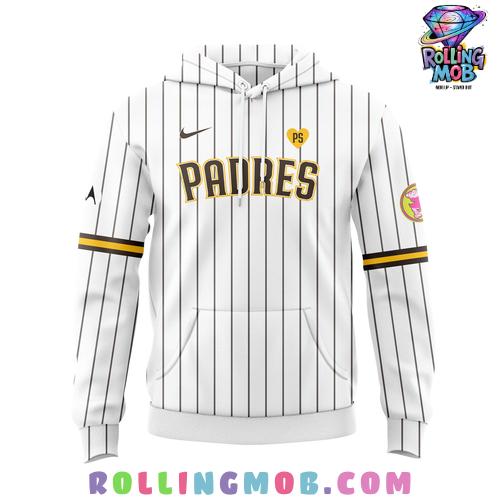 San Diego Padres x Hello Kitty Stripe Hoodie San Diego Padres x Hello Kitty Stripe Hoodie