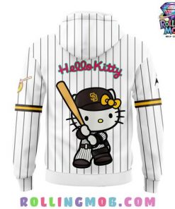 San Diego Padres x Hello Kitty Stripe Hoodie 3